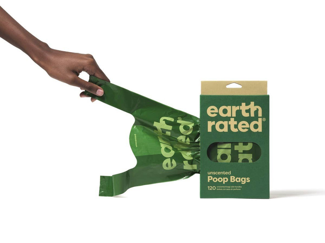 Earth Rated Unscented Easy-Tie Handle Bags 120ct