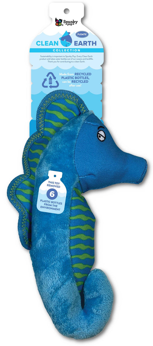 Clean Earth Recycled Plush Toys - 100% Sustainable: Small / Seahorse