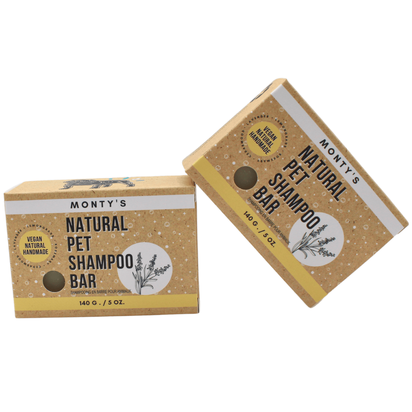 Natural Pet Shampoo Bar for Dogs and Cats