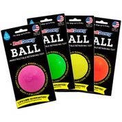 Three packages of colorful balls with 'All' branding on a white background