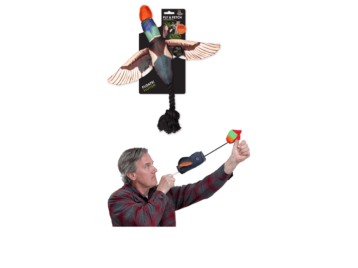 Fly & Fetch Launching Toys: Duck