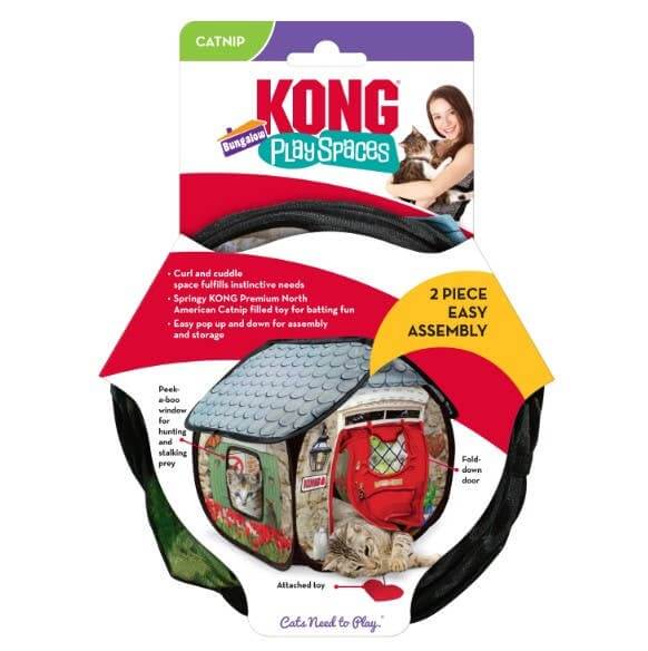 KONG® Play Spaces Bungalow Cat Toy