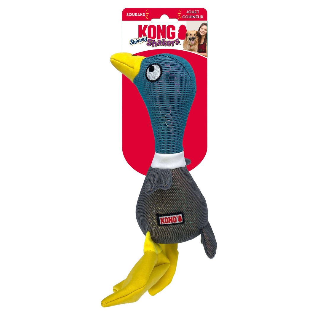 KONG® Shakers™ Shimmy Mallard Dog Plush Toy Medium