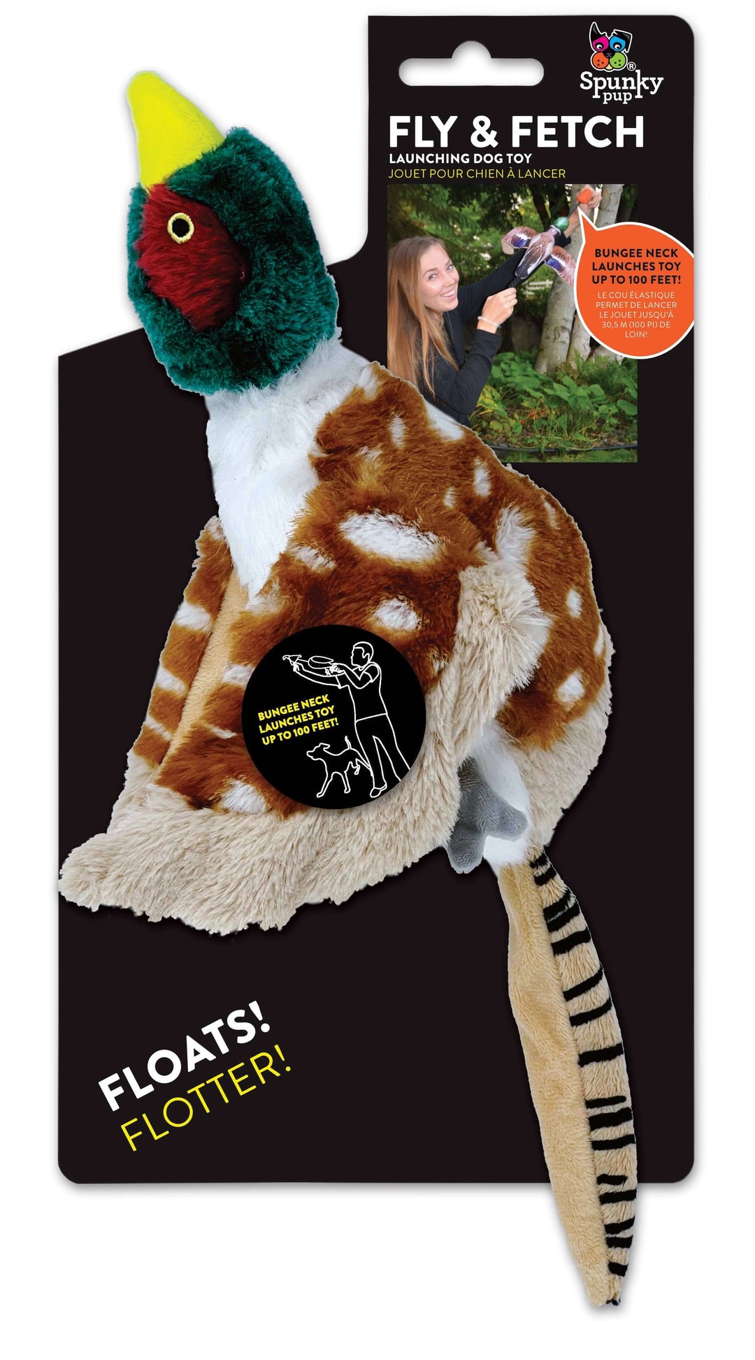 Fly & Fetch Launching Toys: Duck