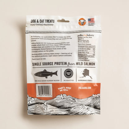 Salmon Chips - 4oz - Dog Treats