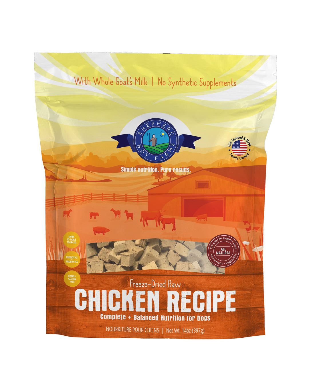 Freeze Dried Chicken Recipe for Dogs: 48oz