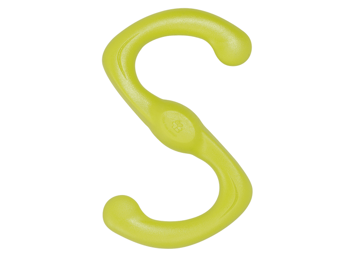 West Paw Bumi® Dog Toy for Chew, Tug, and Fetch: Granny Smith / Small