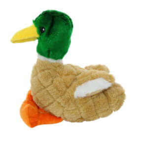 Mighty® Nature Duck Plush Dog Toy