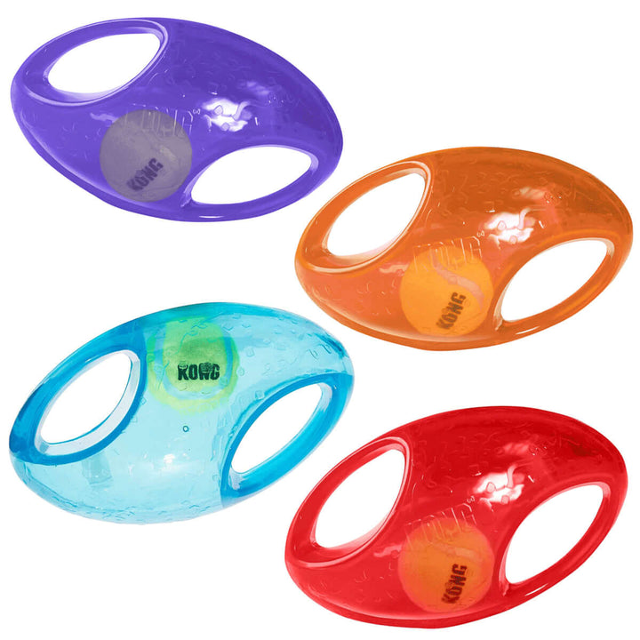 KONG® Jumbler™ Football Dog Enrichment Toy Assorted Large/XL