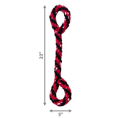 KONG Signature Rope Double Tug Dog Toy 1ea/22in