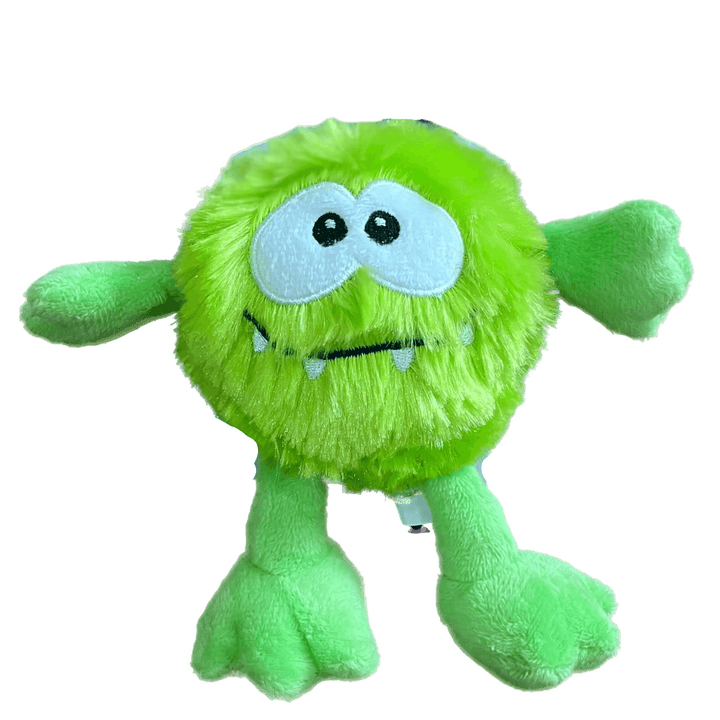 Multipet Minipet Plush Monsters Dog Toy Asst. 5"