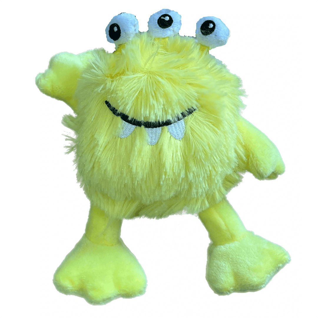 Multipet Minipet Plush Monsters Dog Toy Asst. 5"