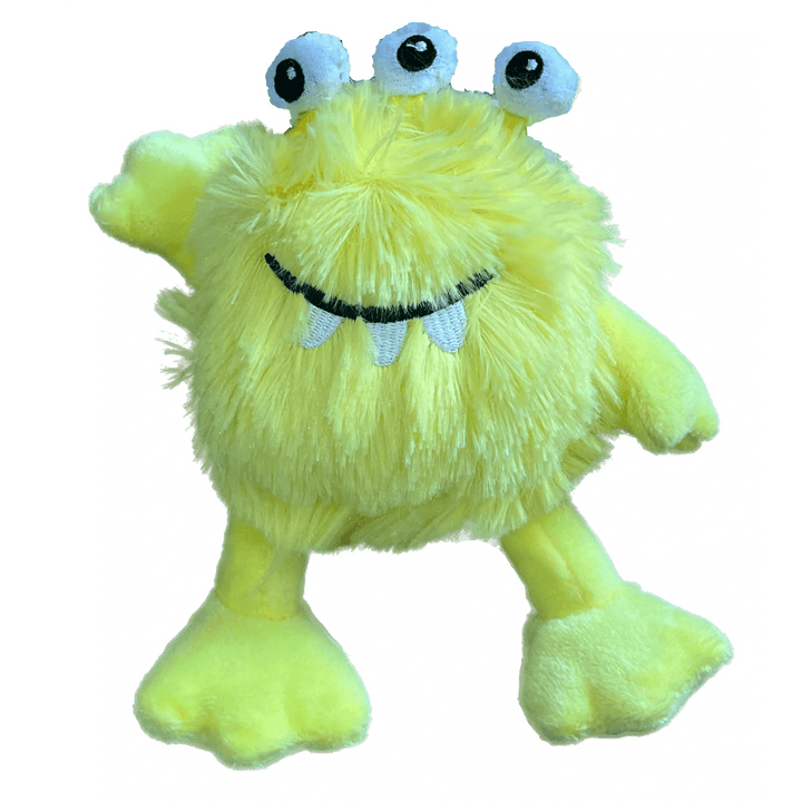 Multipet Minipet Plush Monsters Dog Toy Asst. 5"