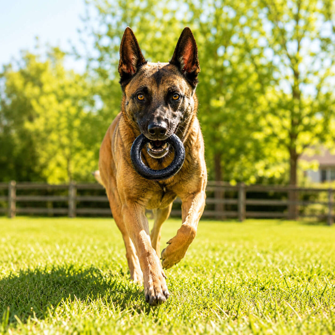 Monster K9 Black Chew Ring - Heavy Duty