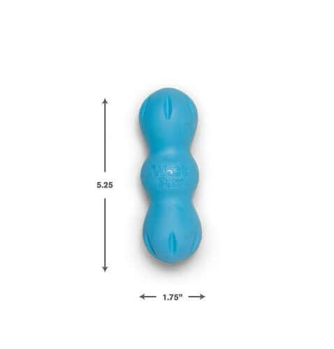 West Paw Rumpus® Durable Dog Chew Toy – Aqua Blue