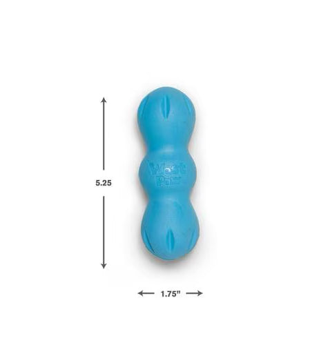 West Paw Rumpus® Durable Dog Chew Toy – Aqua Blue