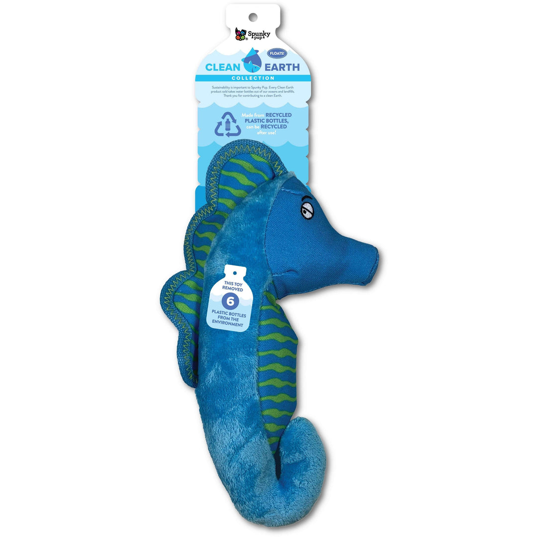 Peluches reciclados Clean Earth - 100 % sostenibles: Pequeño / Caballito de mar