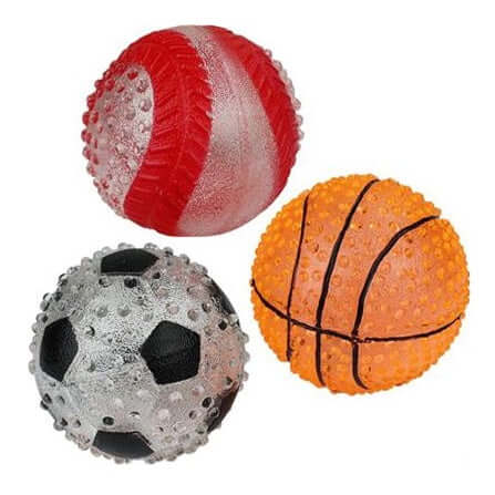 MULTIPET Doglucent TPR Sports Ball 3"