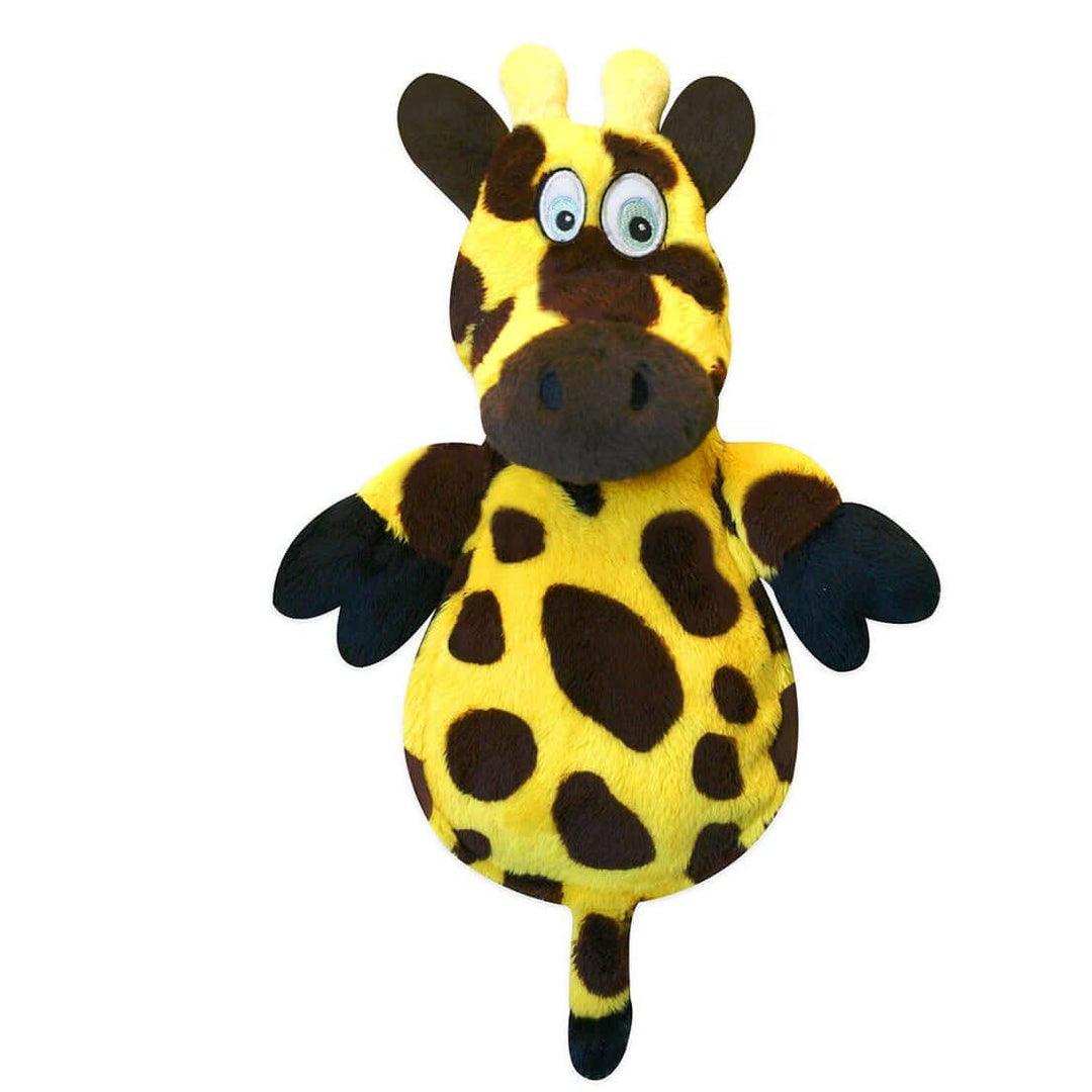 GoDog Hear Doggy Giraffe w/Chew Guard Plush Dog Toy
