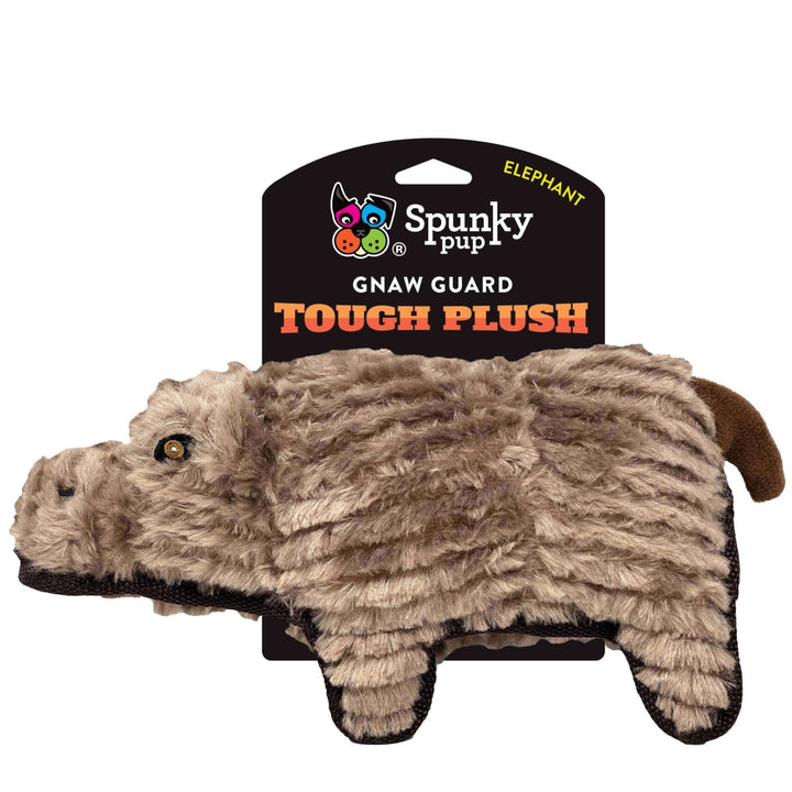 Peluche de hipopótamo Spunky Pup: juguete duradero para masticadores empedernidos
