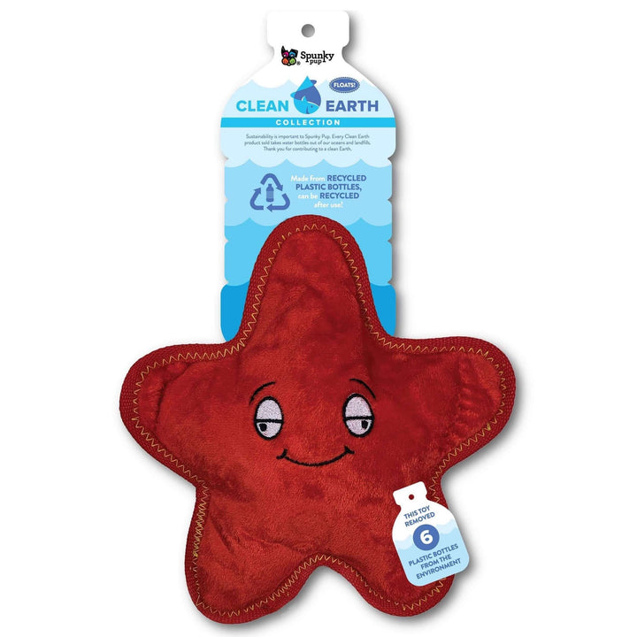 Clean Earth Recycled Plush Toys - 100% Sustainable: Large / Starfish