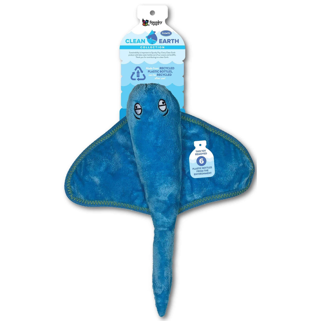 Peluches reciclados Clean Earth - 100 % sostenibles: Grande / Raya
