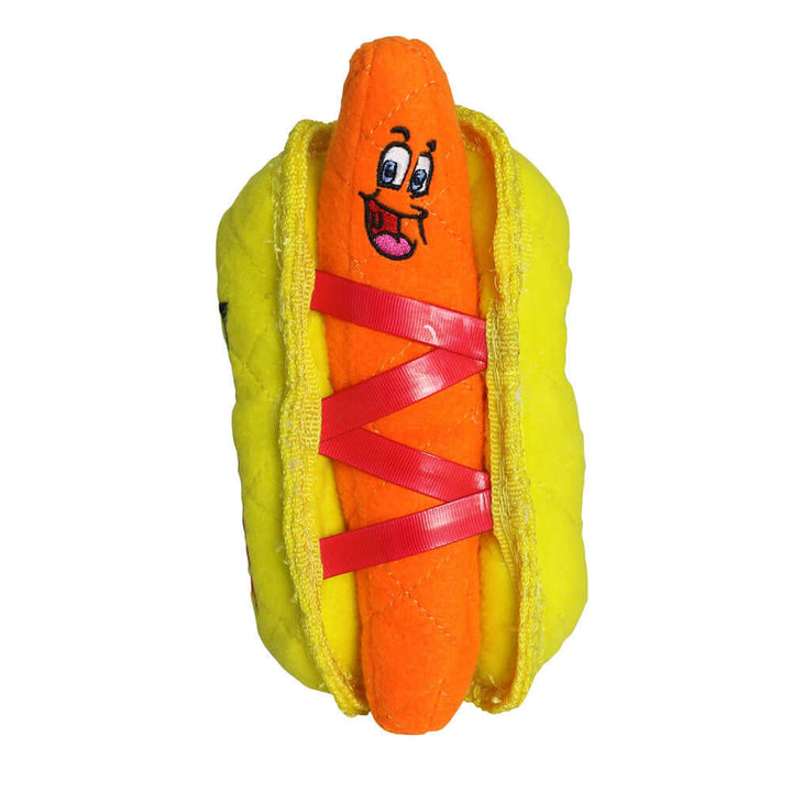 Tuffy® Funny Food HotDog Dog Toy