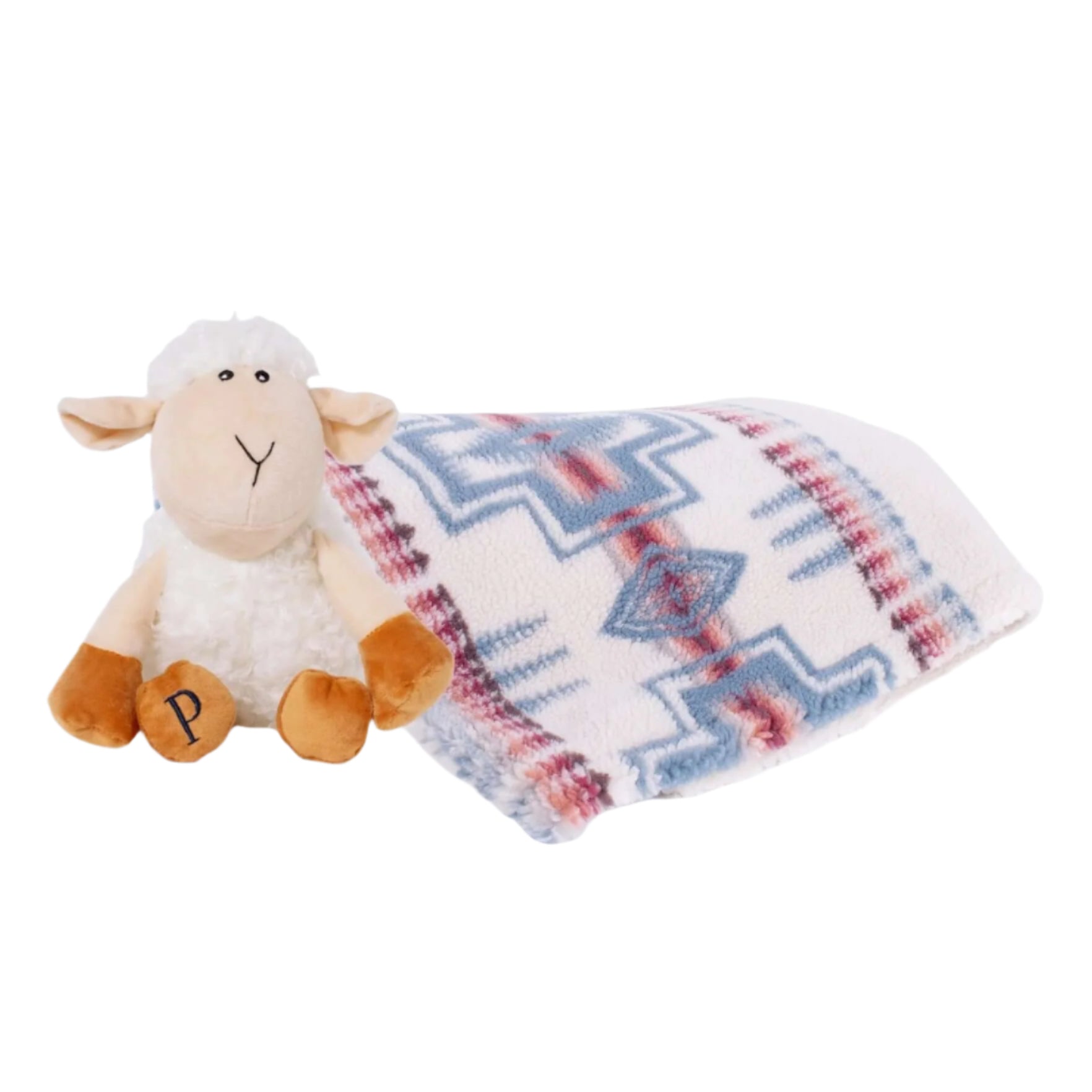 Pendleton Harding Rosewood Berber Pet Throw + Lamb Gift Set