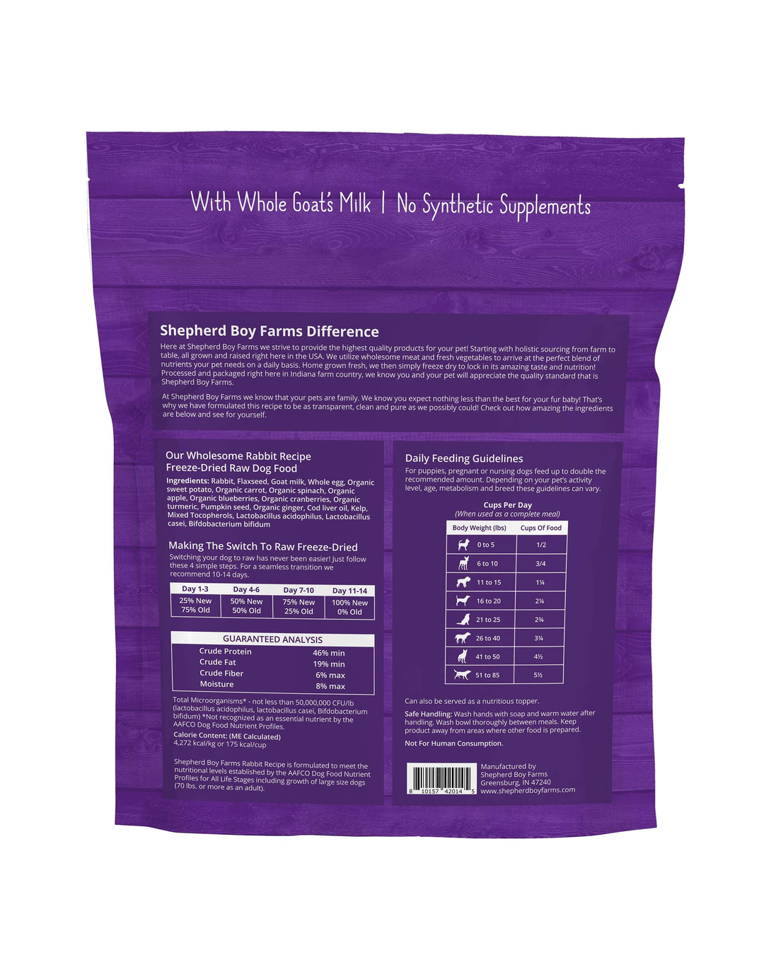 Freeze Dried Rabbit Recipe Food