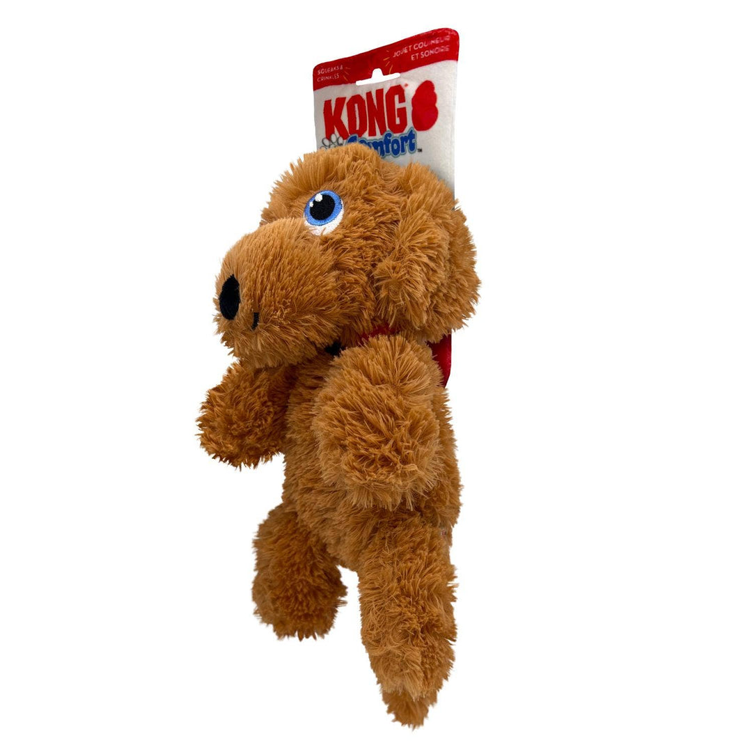 KONG® Comfort Pups Goldie Dog Plush Toy Medium