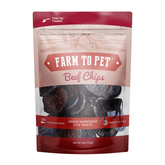 Farm to Pet - Beef Chips 4oz