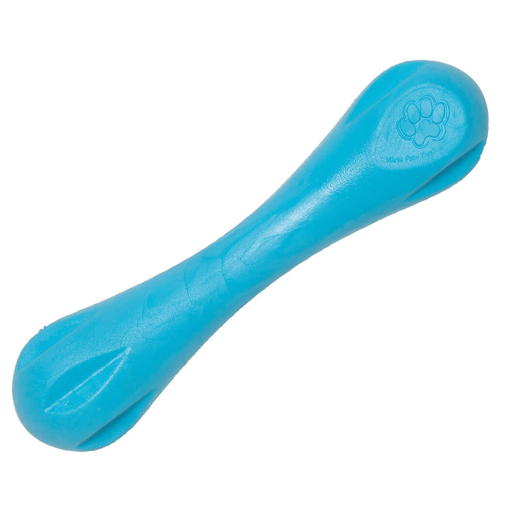 West Paw Hurley® Dog Toy for Chew, and Fetch: Aqua Blue