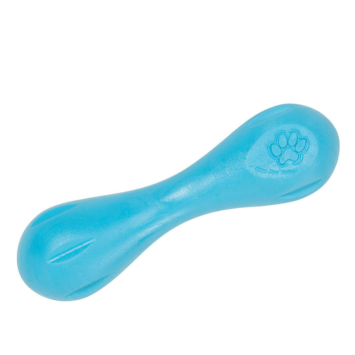 West Paw Hurley® Dog Toy for Chew, and Fetch: Aqua Blue