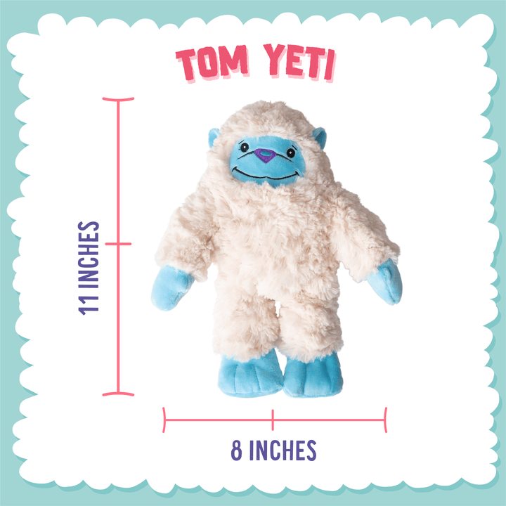 SnugArooz Tom Yeti Plush Dog Toy 11"