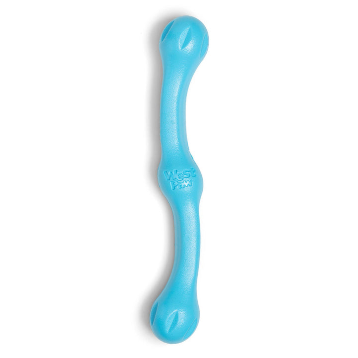 West Paw Zwig® Dog Toy for Play, Tug, and Fetch: Aqua Blue