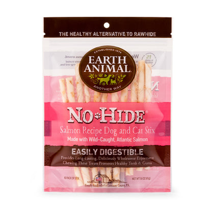 Earth Animal No Hide Salmon Stix Dog Treats