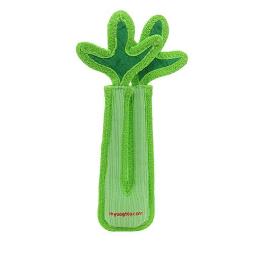 Tuffy® Funny Food Celery Dog Toy