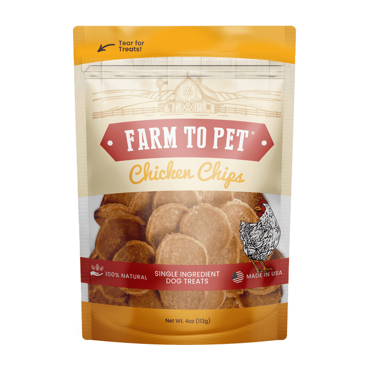 Chicken Chips Dog Treats: 12oz