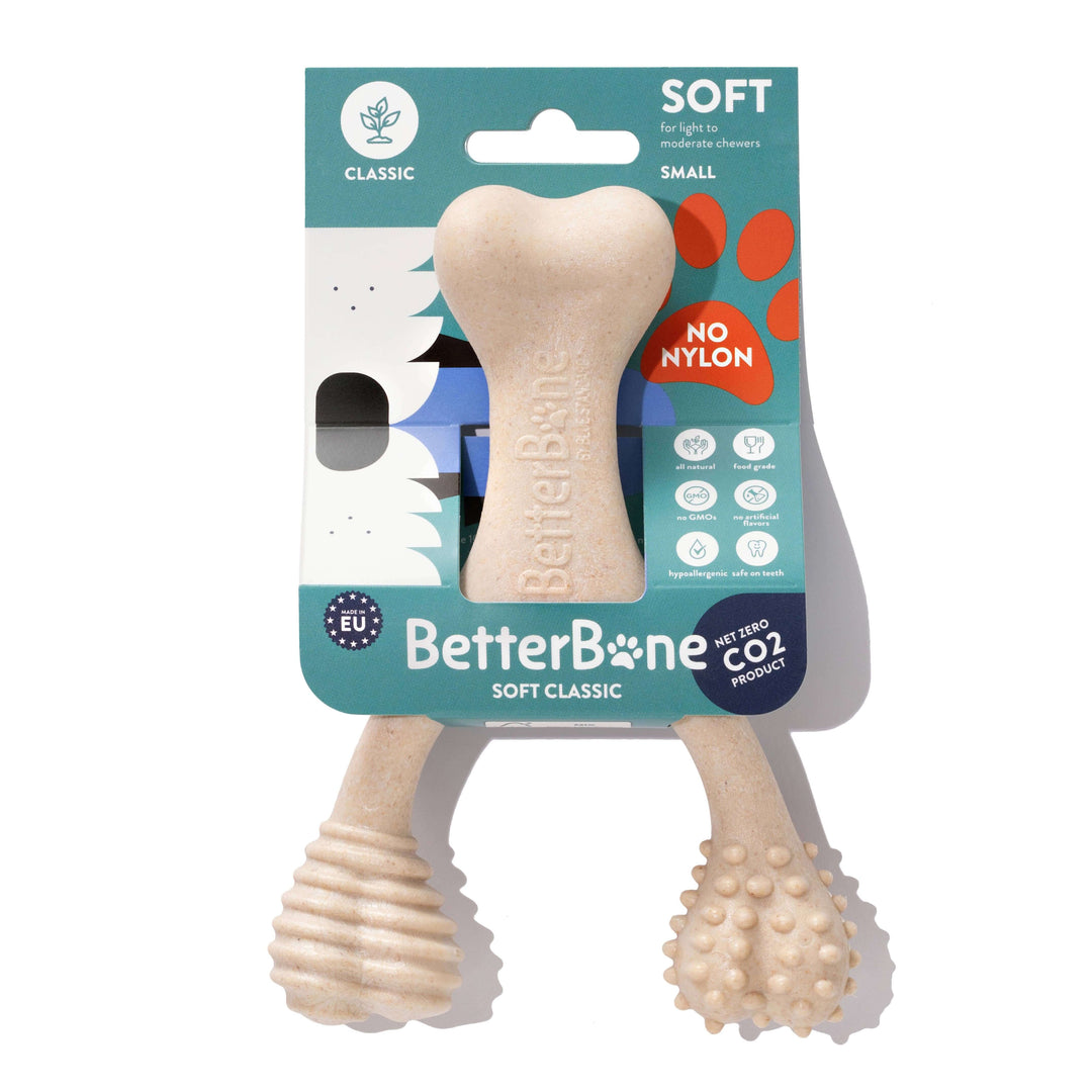 BetterBone SOFT- All-Natural, Safer on Teeth, Sustainable: Beef / Large (dogs over 25 lbs)