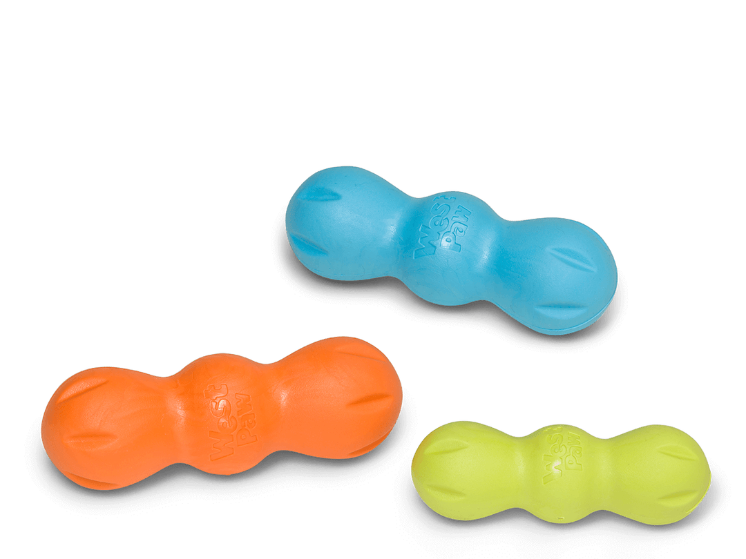 West Paw Rumpus® Dog Chew Toy: Granny Smith