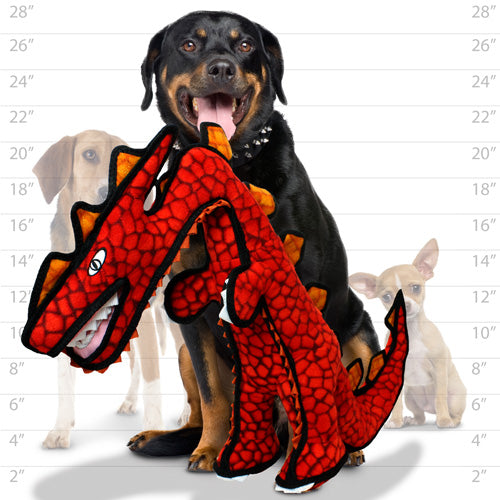 Tuffy® Dinosaur Destructosaurus Dog Toy