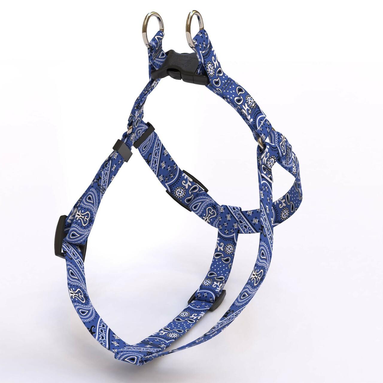 Bandana Blue Step-in Dog harness