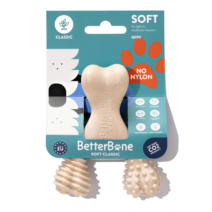 BetterBone SOFT- All-Natural, Safer on Teeth, Sustainable: Beef / Large (dogs over 25 lbs)