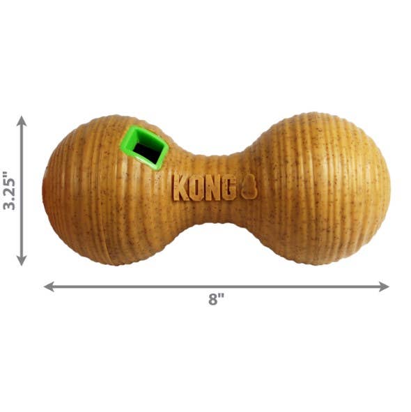 KONG® Bamboo Treat Dispenser: A Quiet, Engaging Mealtime Experience