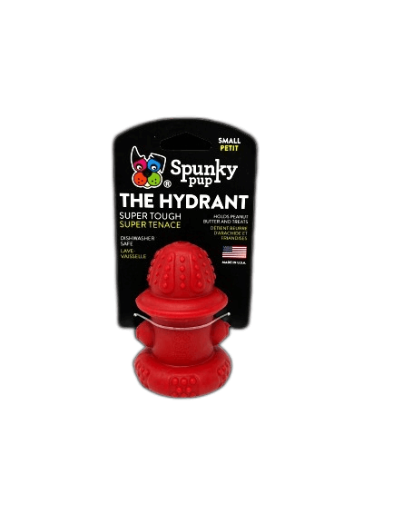 Spunky Pup Rubber Hydrant - Made in the USA: Large