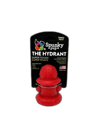 Spunky Pup Rubber Hydrant - Made in the USA: Large