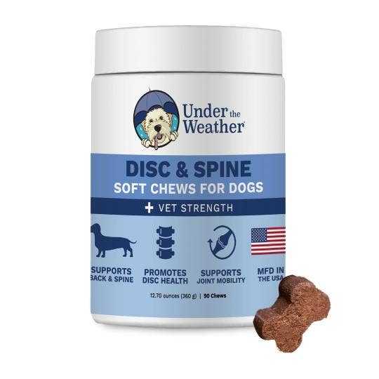 Under the Weather Disc & Spine Soft Chew 60ct