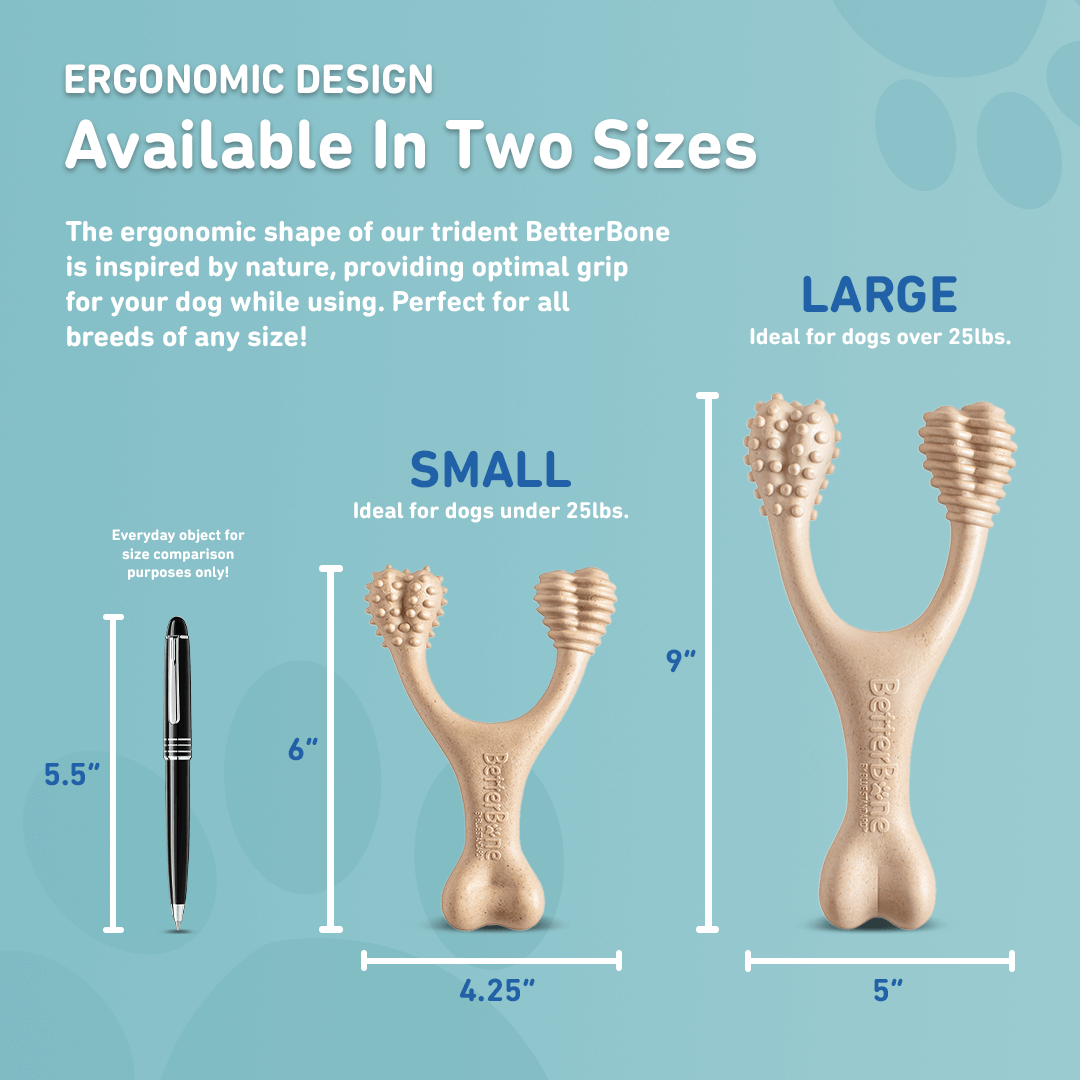 BetterBone SOFT- All-Natural, Safer on Teeth, Sustainable: Beef / Large (dogs over 25 lbs)