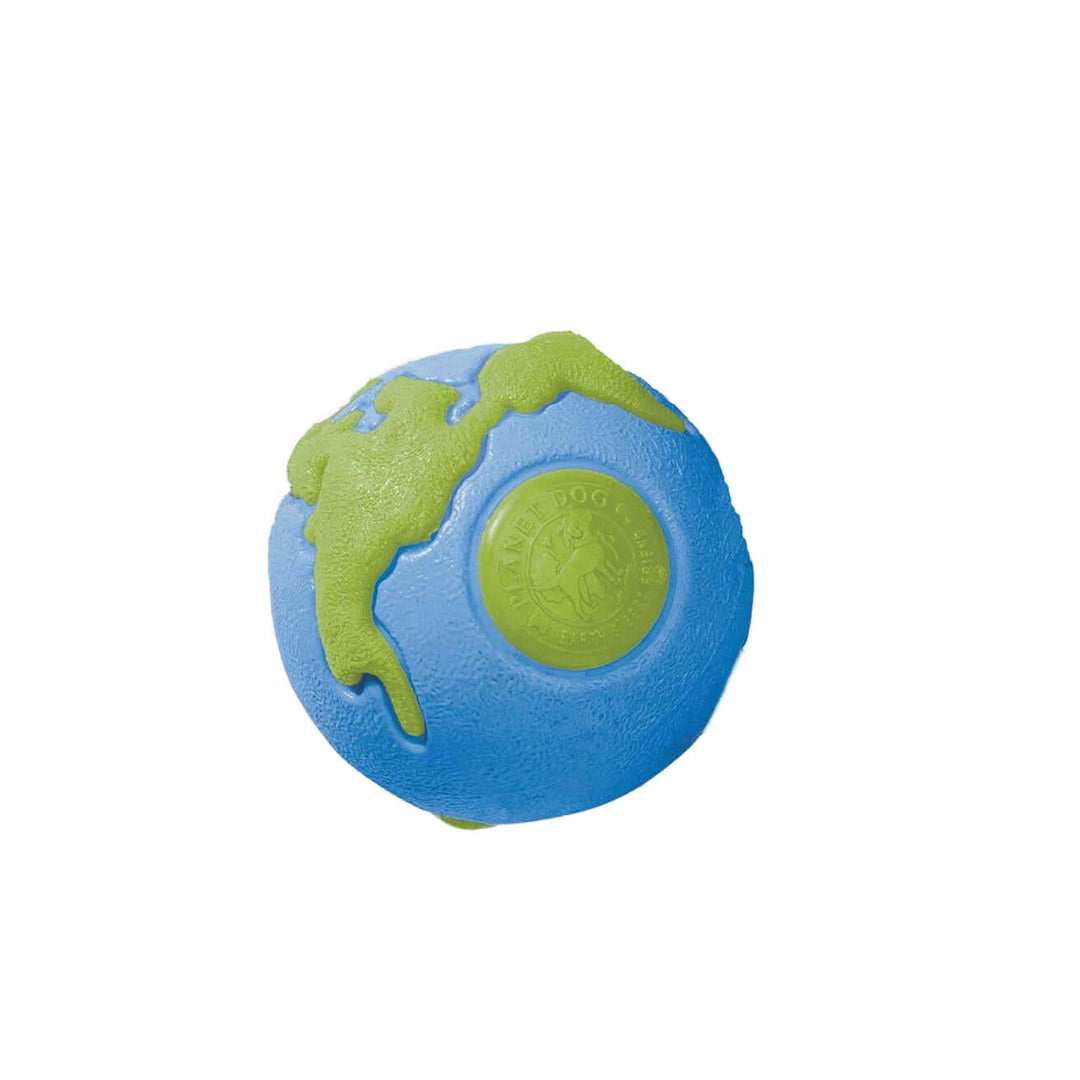 Planet Dog Orbee-Tuff Planet Ball Dog Toy Blue/Green Medium