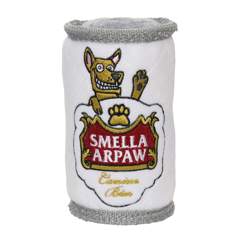Tuffy® Beer Can Smella Arpaw! Dog Toy